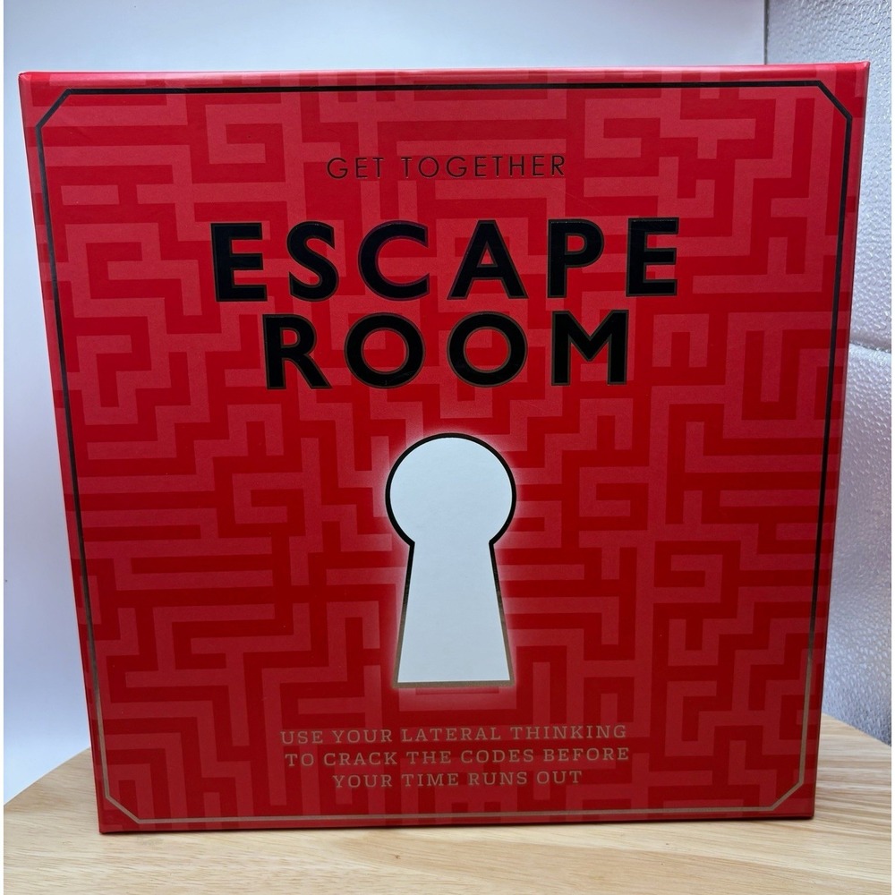 Talking Tables Escape Room Game 2-6 Players Age 16+ TGMEM20-ESCAPE